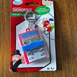 Monopoly Mini Keychain Game New in Box